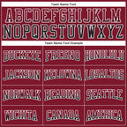 Custom Stitched Crimson Black-White Fade Fashion Arrow Sports Pullover Sweatshirt Hoodie photo 2