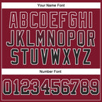 Custom Stitched Crimson Black-White Fade Fashion Arrow Sports Pullover Sweatshirt Hoodie photo 3