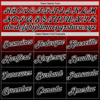 Custom Red Black-White Fade Fashion Performance T-Shirt photo 4