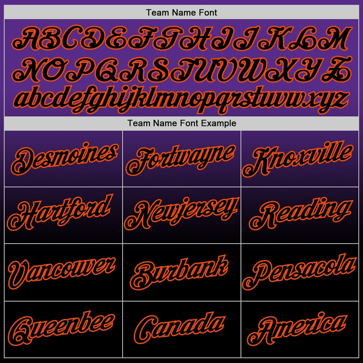 Custom Purple Black-Orange Fade Fashion Performance T-Shirt photo 3