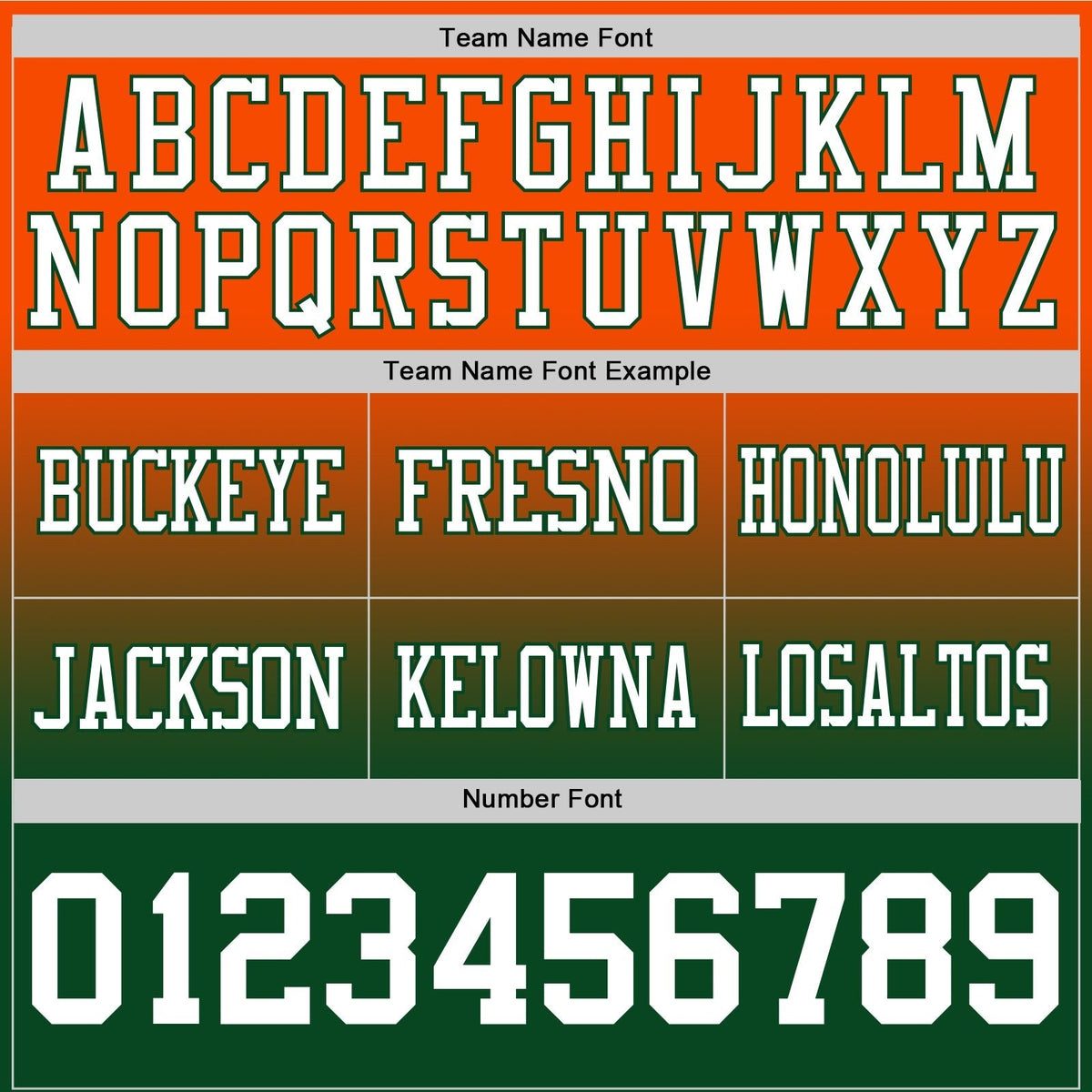 Custom Orange White-Green Authentic Fade Fashion Football Jersey photo 2