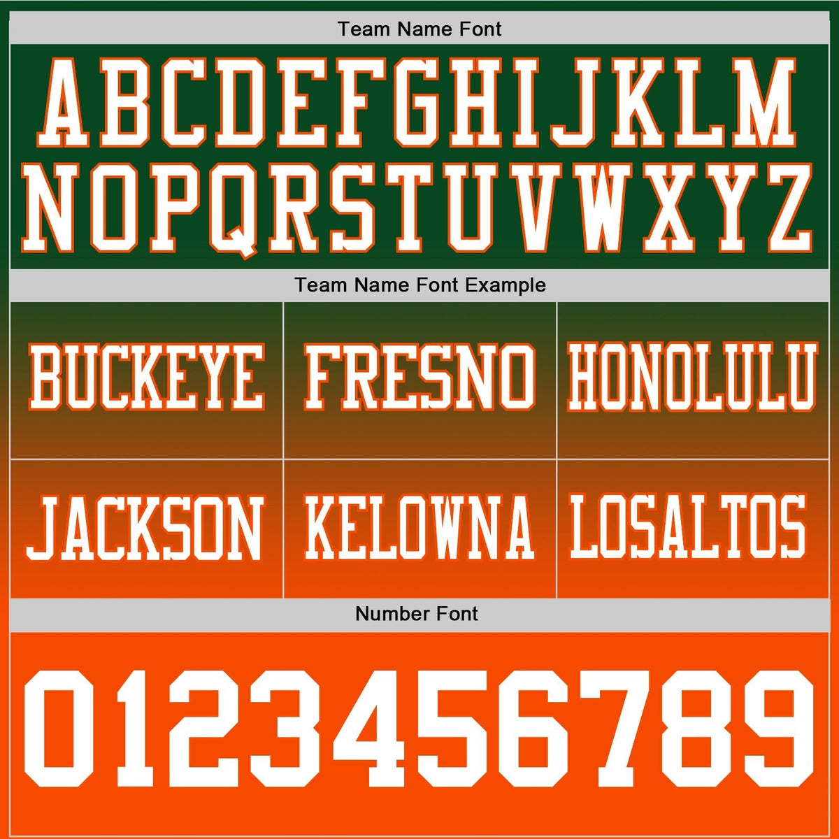 Custom Green White-Orange Authentic Fade Fashion Football Jersey photo 2