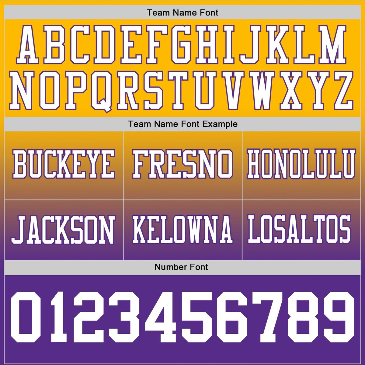 Custom Gold White-Purple Authentic Fade Fashion Football Jersey photo 2