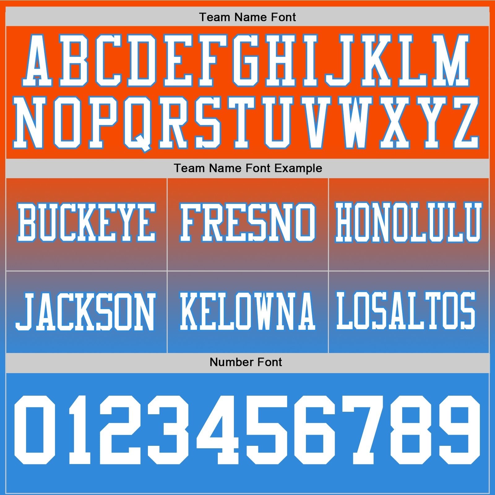 Custom Orange White-Powder Blue Authentic Fade Fashion Football Jersey photo 3