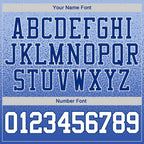Custom Stitched Light Blue White-Royal Fade Fashion Sports Pullover Sweatshirt Hoodie photo 3