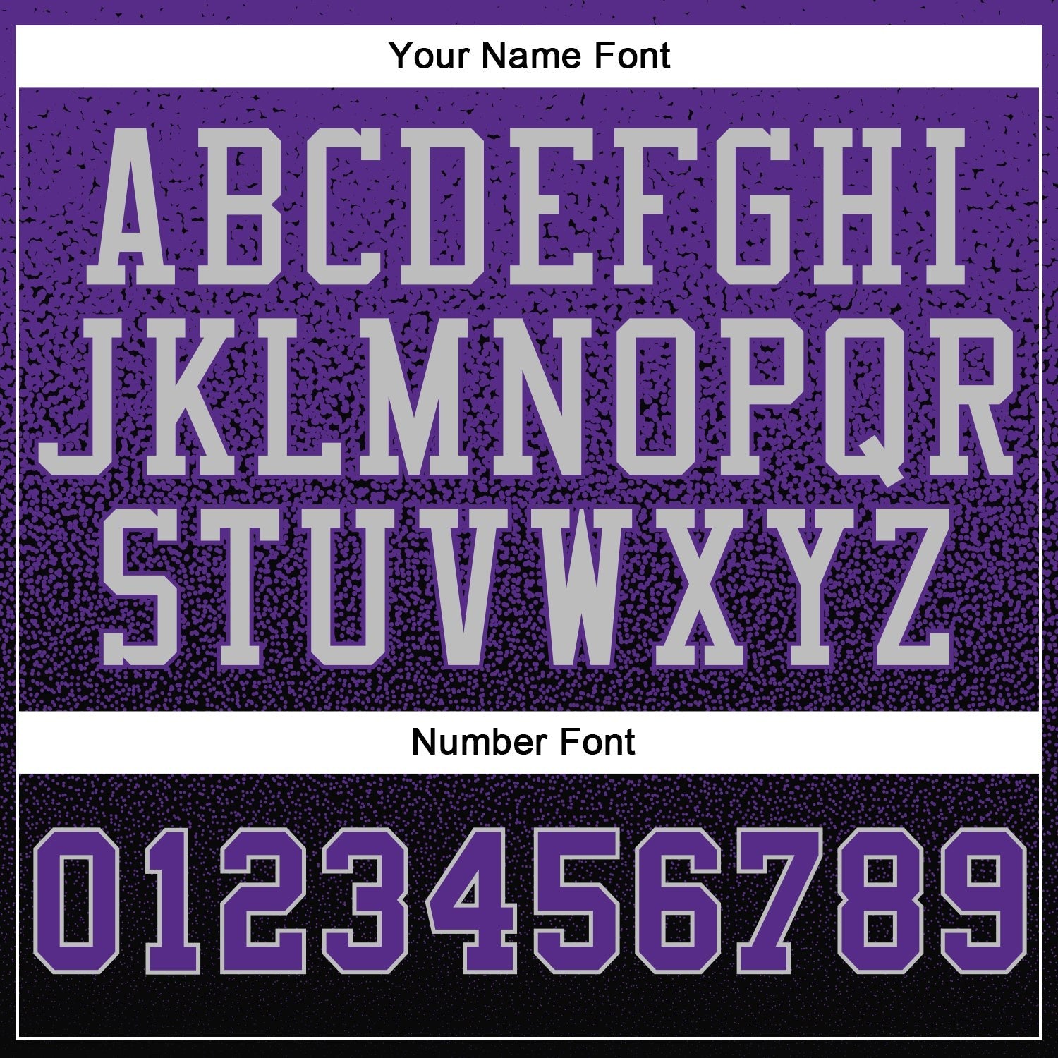 Custom Stitched Black Purple-Gray Fade Fashion Sports Pullover Sweatshirt Hoodie photo 3