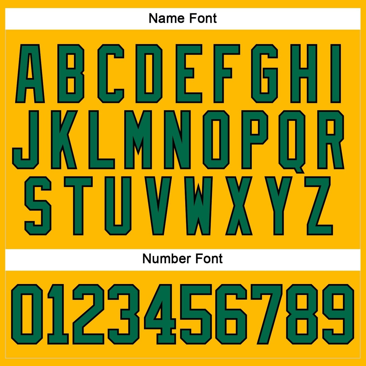 Custom Gold Kelly Green-Black Hockey Lace Neck Jersey photo 4