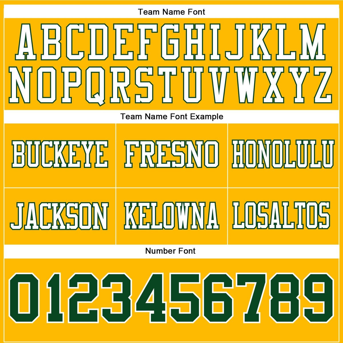 Custom Gold Green-White Authentic Football Jersey photo 3