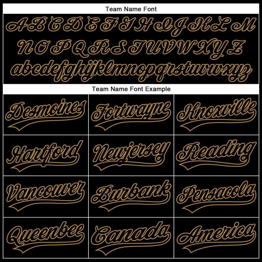 Custom Black Black-Old Gold Performance Vapor Golf Polo Shirt photo 4