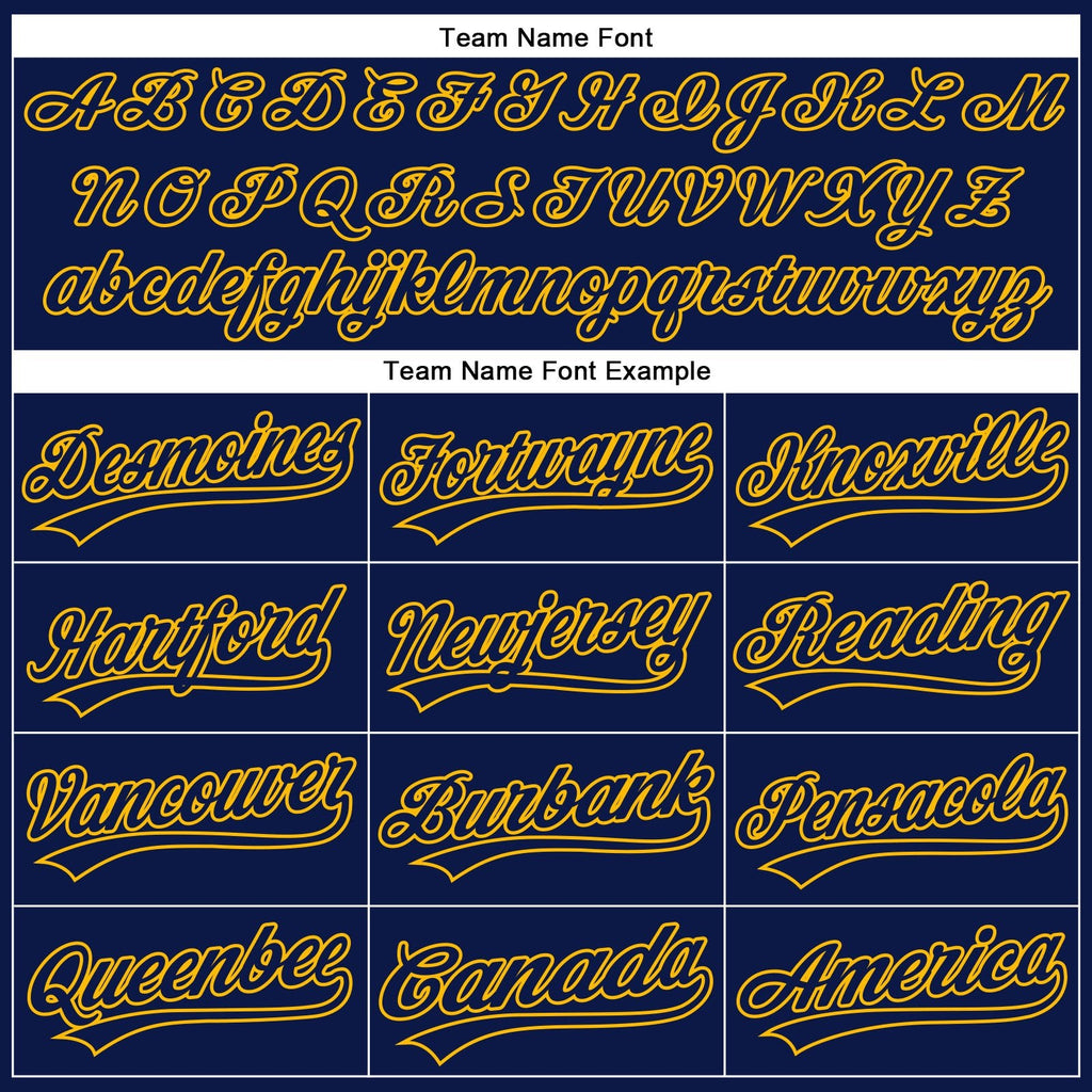 Custom Navy Navy-Gold Performance Vapor Golf Polo Shirt photo 4