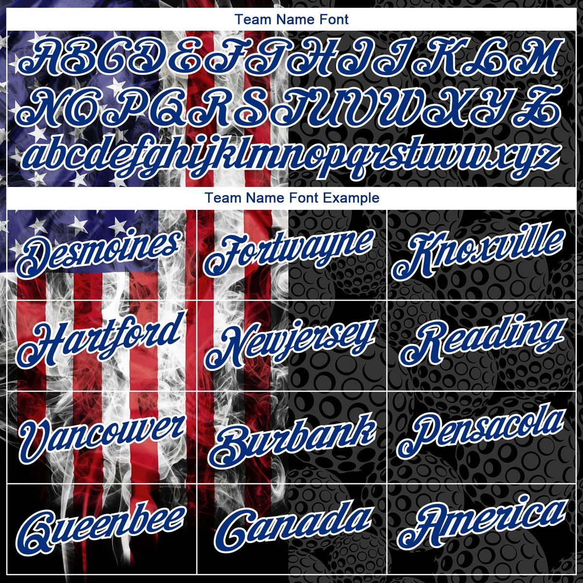 Custom Black Red-Royal 3D Pattern Design Golf Ball American Flag Performance Golf Polo Shirt photo 4