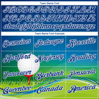 Custom Royal White 3D Pattern Design Golf Ball Performance Golf Polo Shirt photo 4
