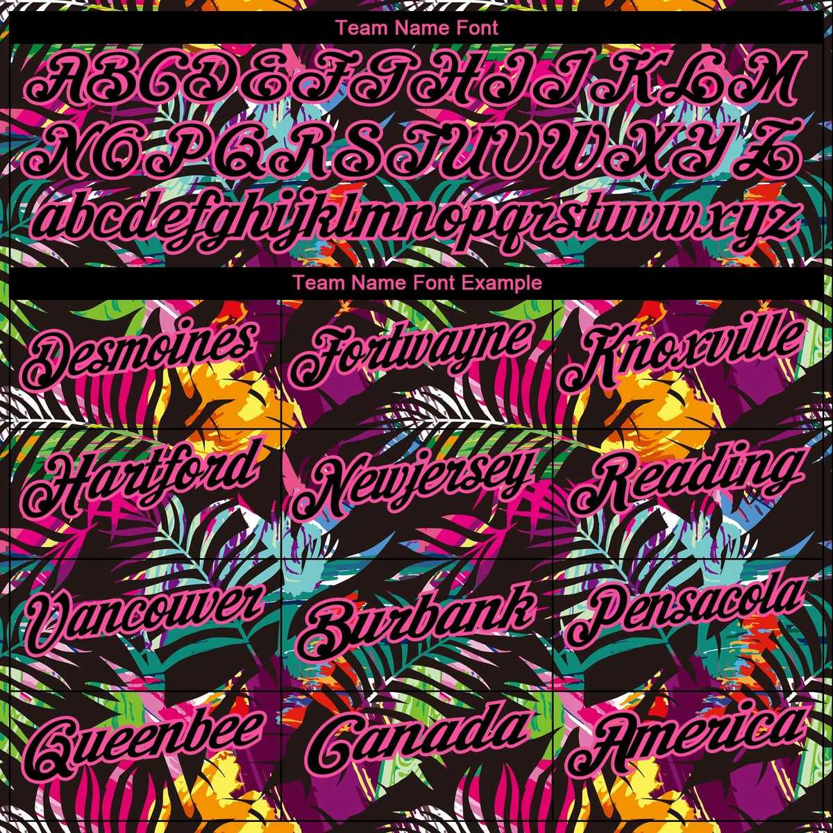 Custom Black Pink 3D Pattern Design Tropical Hawaii Palm Leaves Performance Golf Polo Shirt photo 5