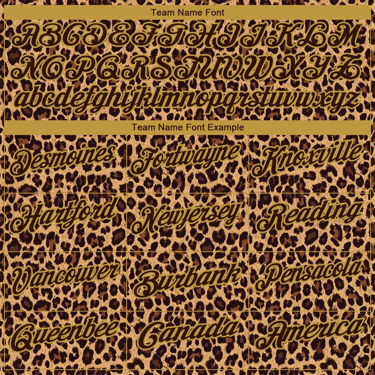 Custom Brown Old Gold 3D Pattern Design Leopard Print Performance Golf Polo Shirt photo 3