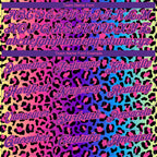Custom Pink Purple-Black 3D Pattern Design Leopard Print Performance Golf Polo Shirt photo 3