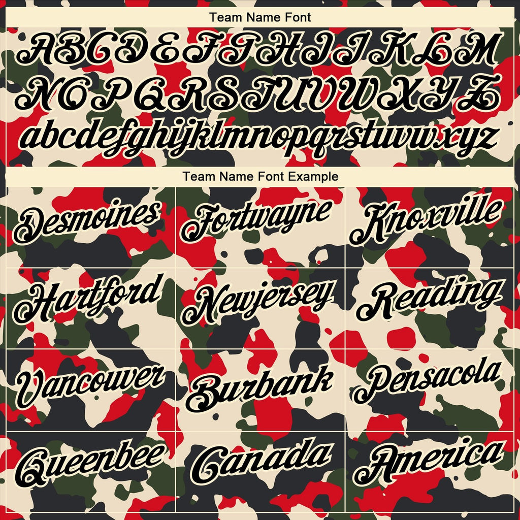 Custom Camo Black-Cream Performance Salute To Service Golf Polo Shirt photo 4