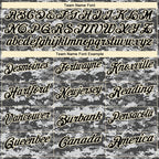 Custom Camo Black-Cream 3D Performance Salute To Service Golf Polo Shirt photo 4
