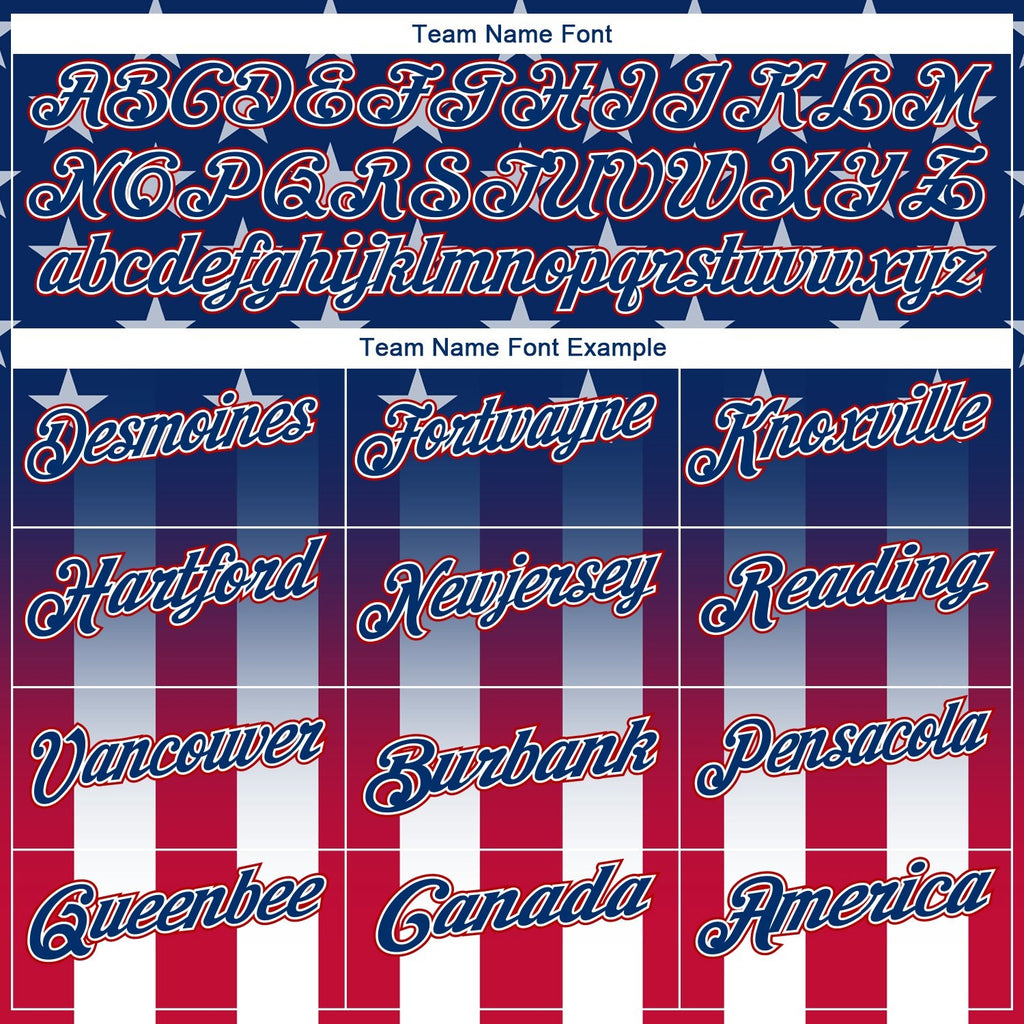 Custom Blue Red-White 3D American Flag Performance Golf Polo Shirt photo 4