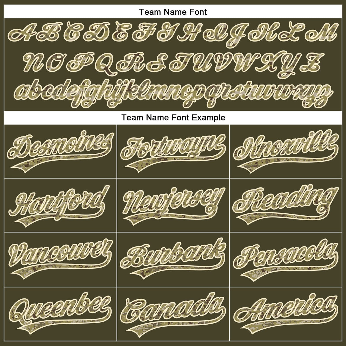 Custom Olive Camo-Cream Performance Vapor Salute To Service Golf Polo Shirt photo 4