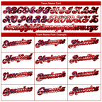 Custom White Red-Royal 3D American Flag Performance Golf Polo Shirt photo 3