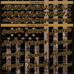 Custom Camo Black-Old Gold American Flag Performance Salute To Service Golf Polo Shirt photo 4