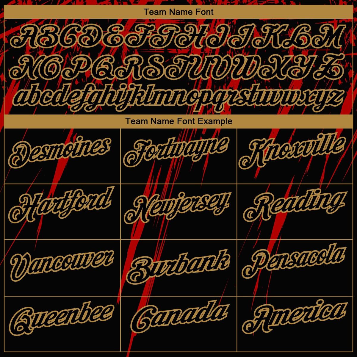 Custom Black Old Gold-Red 3D Pattern Design Sharp Shape Performance Golf Polo Shirt photo 4