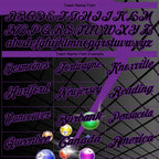 Custom Black Purple 3D Pattern Design Billiards Performance Polo Shirt photo 3