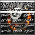 Custom Black White 3D Pattern Design Flame Billiards 8 Ball Performance Polo Shirt photo 2