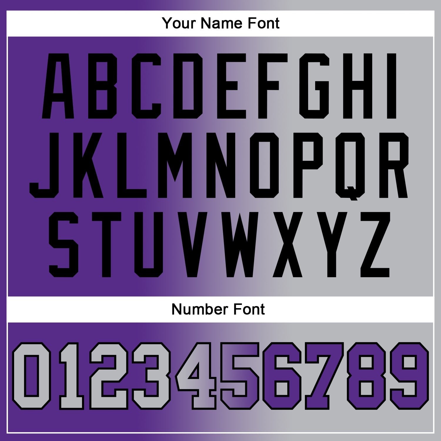 Custom Stitched Purple Gray-Black Gradient Fashion Sports Pullover Sweatshirt Hoodie photo 4