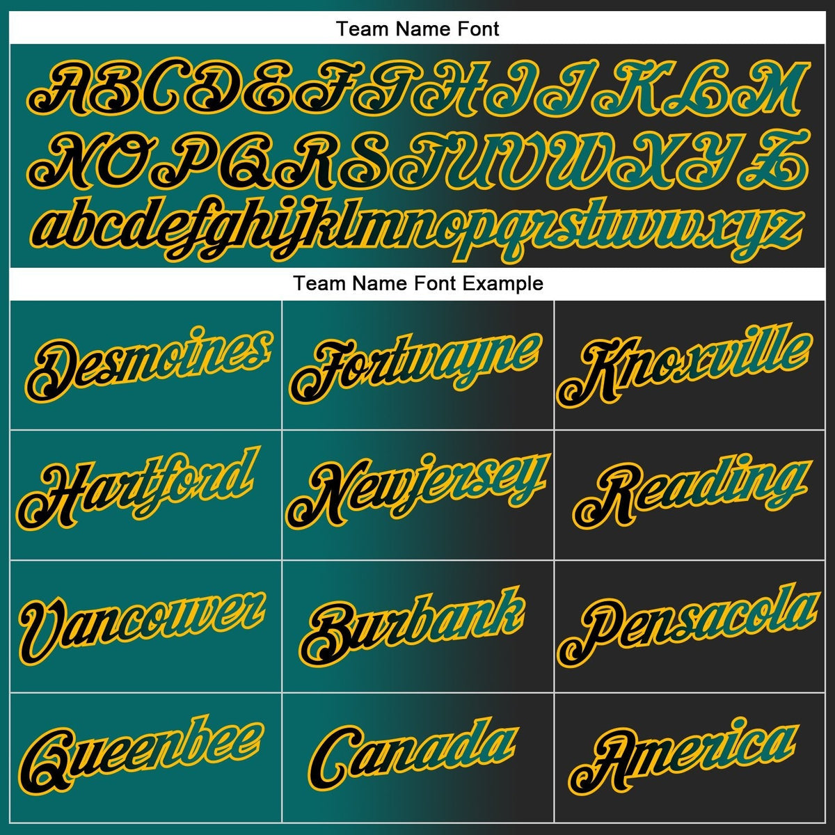 Custom Stitched Black Teal-Gold Gradient Fashion Sports Pullover Sweatshirt Hoodie photo 2
