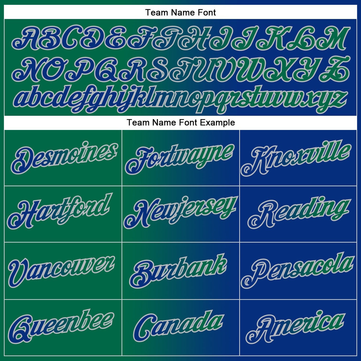 Custom Stitched Royal Kelly Green-Gray Gradient Fashion Sports Pullover Sweatshirt Hoodie photo 3
