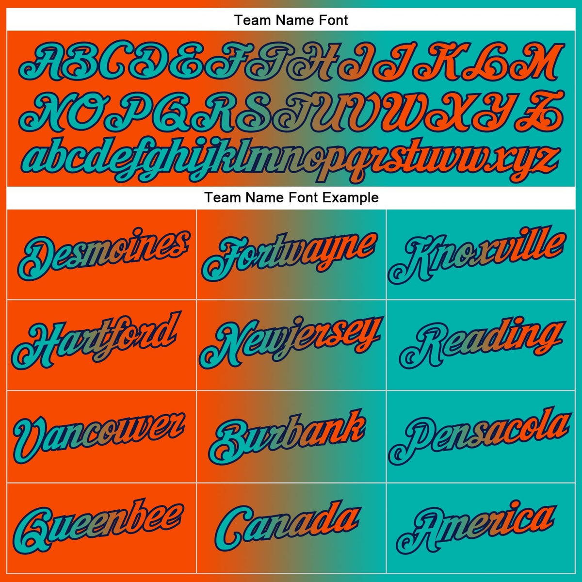 Custom Stitched Aqua Orange-Navy Gradient Fashion Sports Pullover Sweatshirt Hoodie photo 2