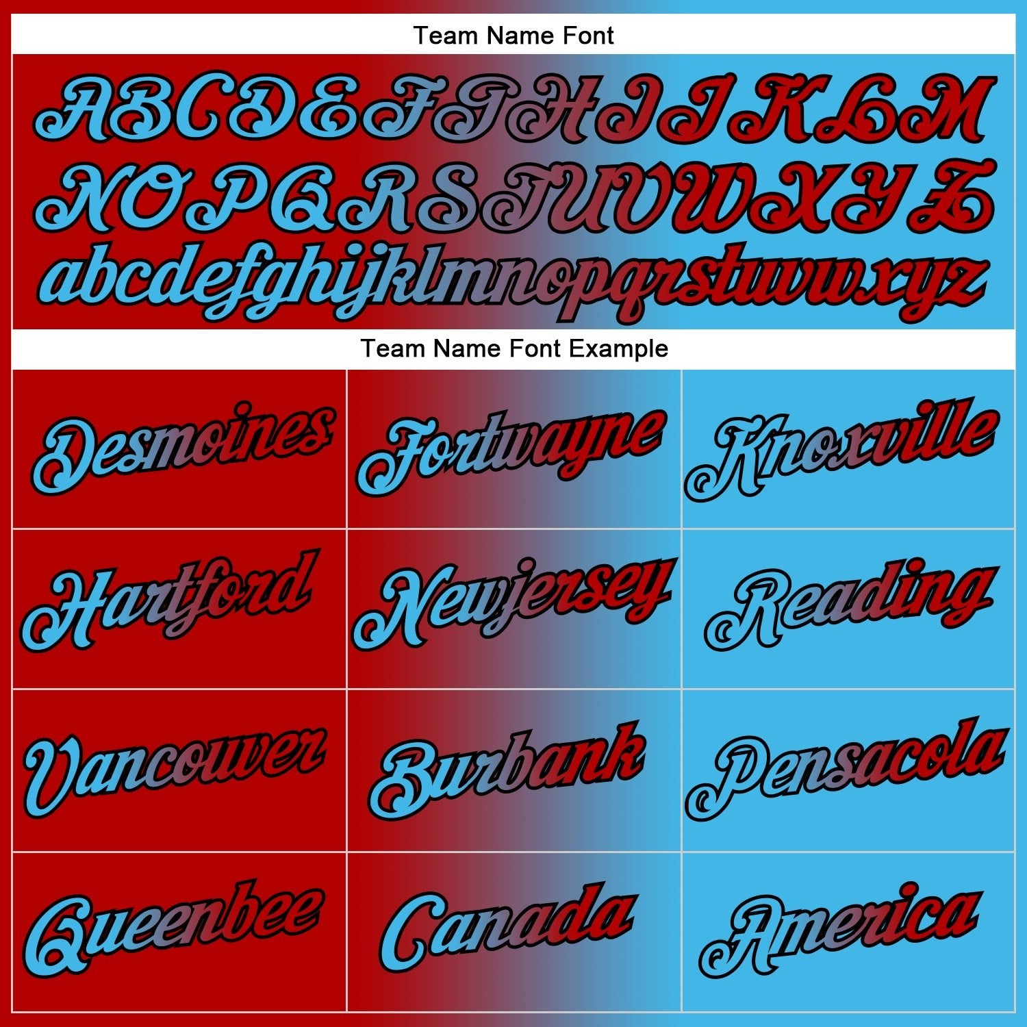 Custom Stitched Sky Blue Red-Black Gradient Fashion Sports Pullover Sweatshirt Hoodie photo 2