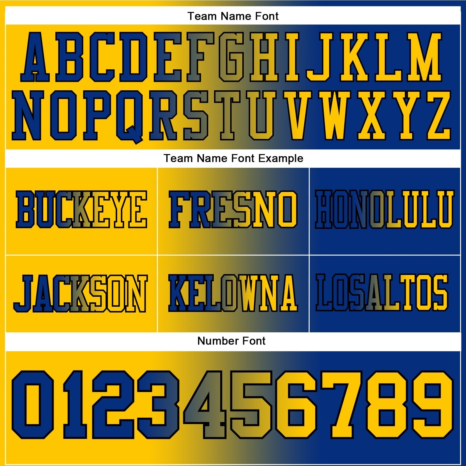 Custom Royal Yellow-Black Authentic Gradient Fashion Football Jersey photo 3