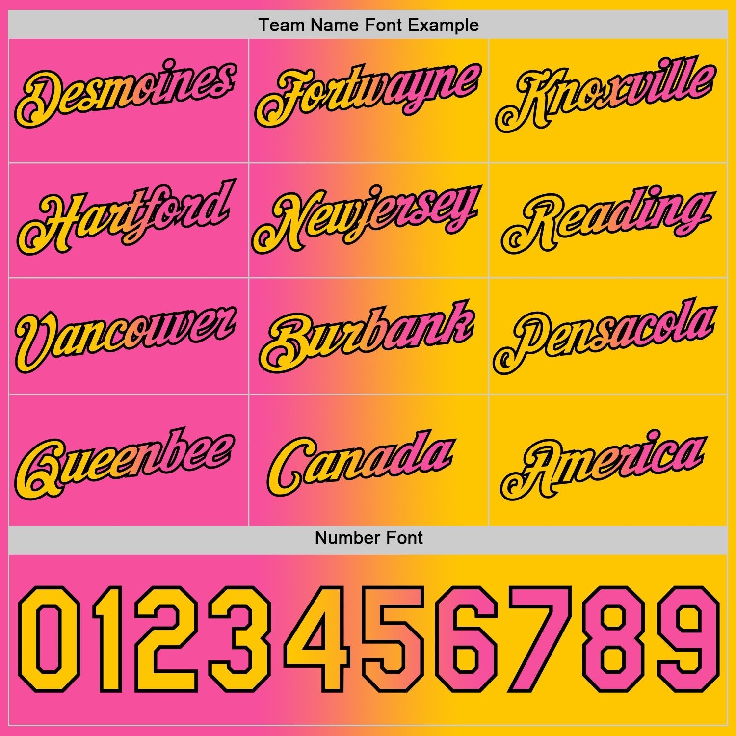 Custom Yellow Pink-Black Gradient Fashion Performance T-Shirt photo 3