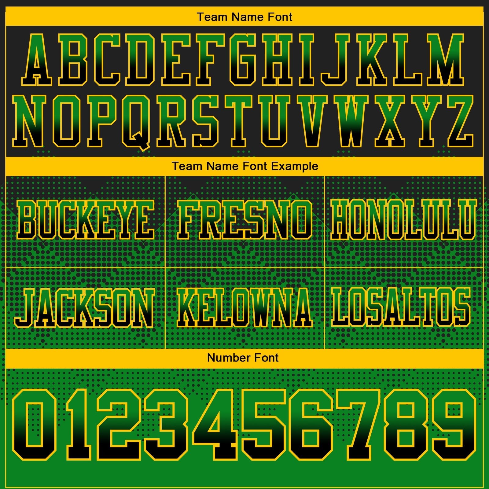 Custom Black Grass Green-Yellow Authentic Gradient Square Shape 7V7 Flag Football Jersey photo 3