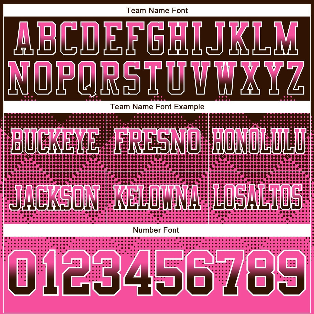 Custom Brown Pink-White Authentic Gradient Square Shape 7V7 Flag Football Jersey photo 2