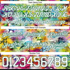Custom Scratch Graffiti Pattern White-Kelly Green 3D Authentic Basketball Shorts photo 2
