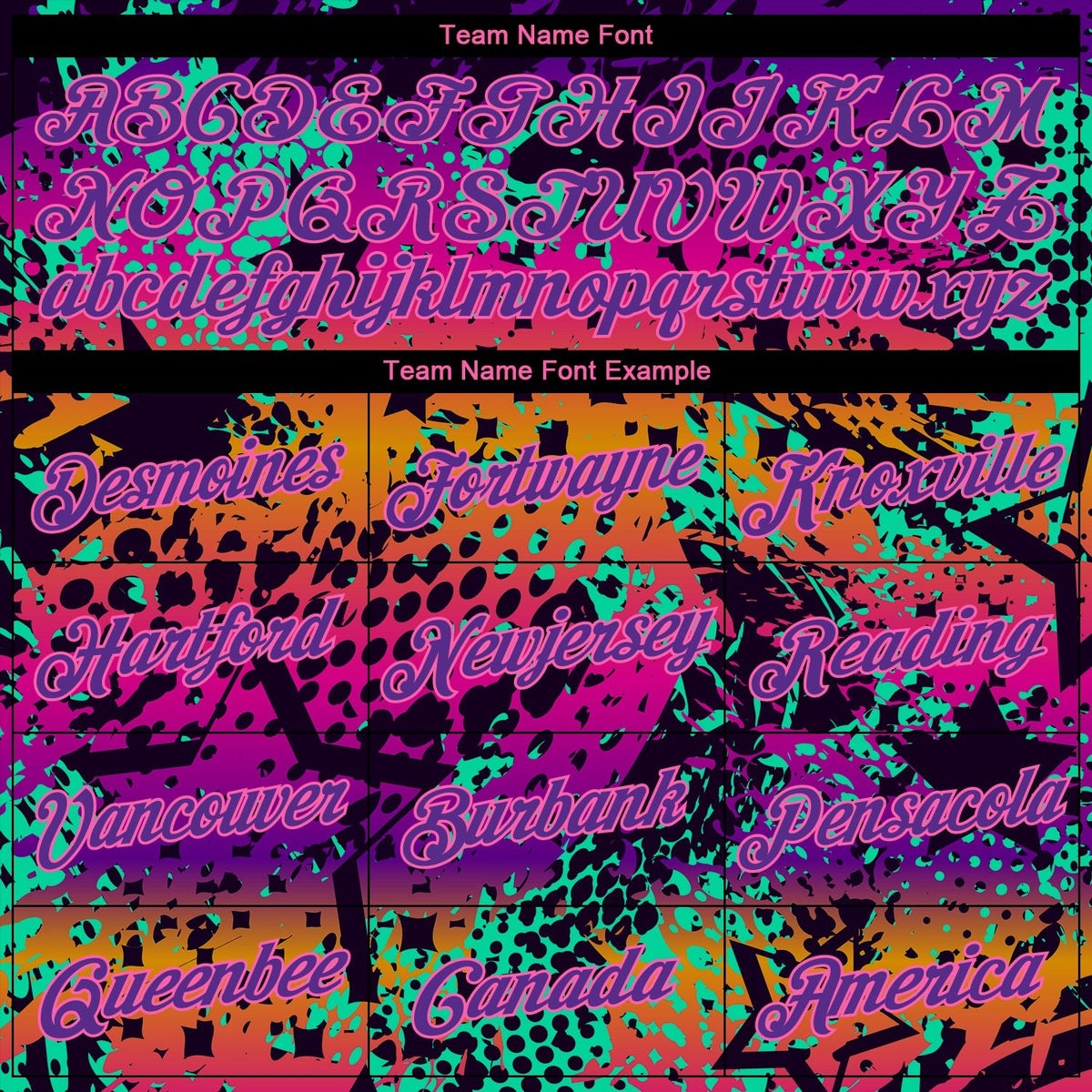 Custom Stitched Graffiti Pattern Purple-Pink 3D Sports Pullover Sweatshirt Hoodie photo 4
