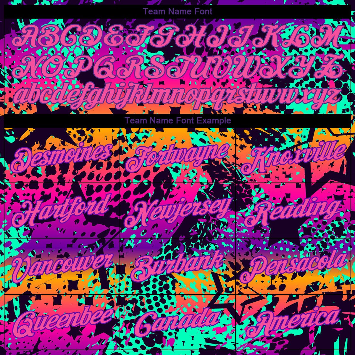 Custom Graffiti Pattern Pink-Purple 3D Performance T-Shirt photo 1