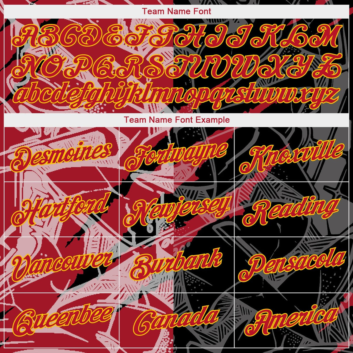 Custom Graffiti Pattern Red-Gold 3D Performance T-Shirt photo 2