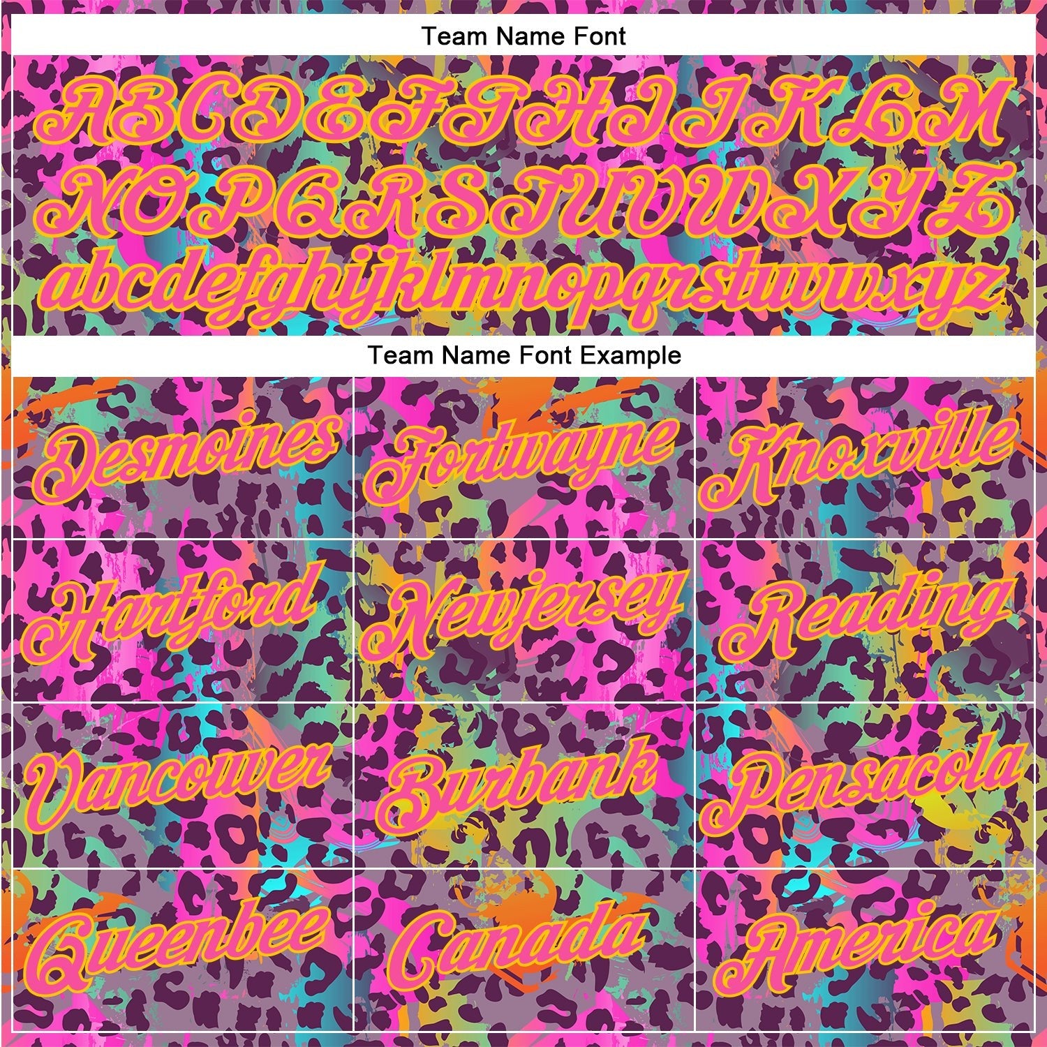Custom Graffiti Pattern Gold-Pink 3D Colorful Leopard Performance T-Shirt photo 3