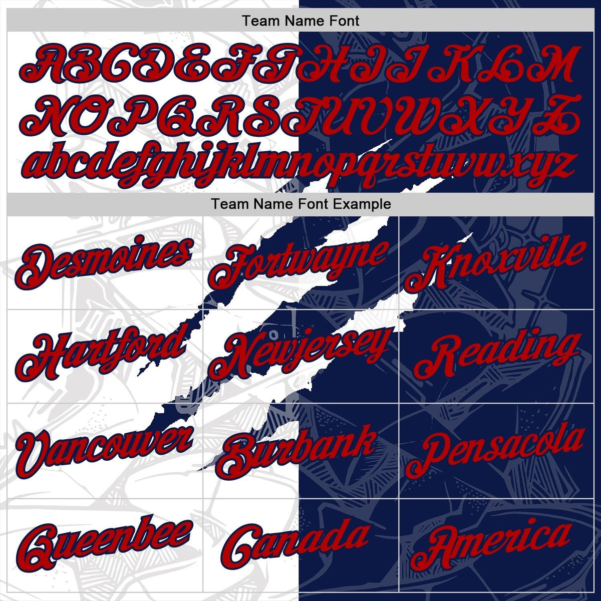 Custom Graffiti Pattern Red-Navy Scratch 3D Performance T-Shirt photo 2