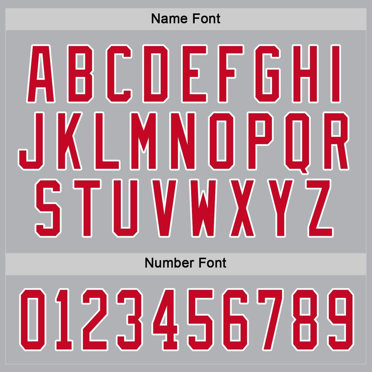 Custom Gray Red-White Hockey Jersey photo 2