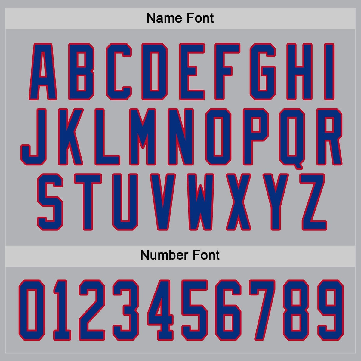 Custom Gray Royal-Red Hockey Jersey photo 3