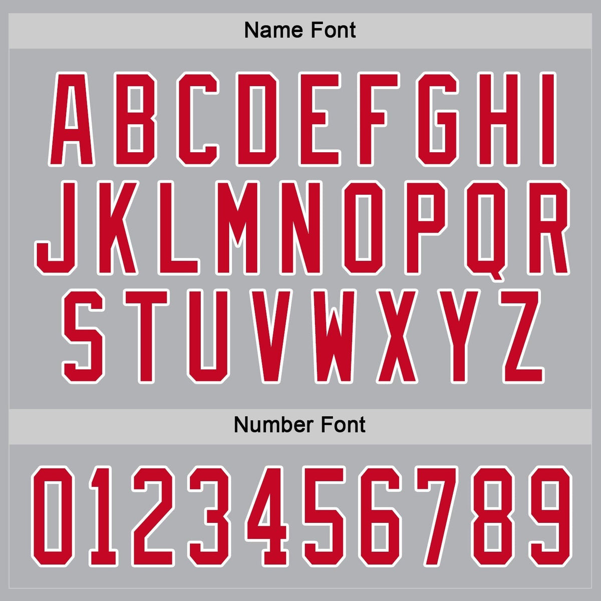 Custom Gray Red-White Hockey Jersey photo 3