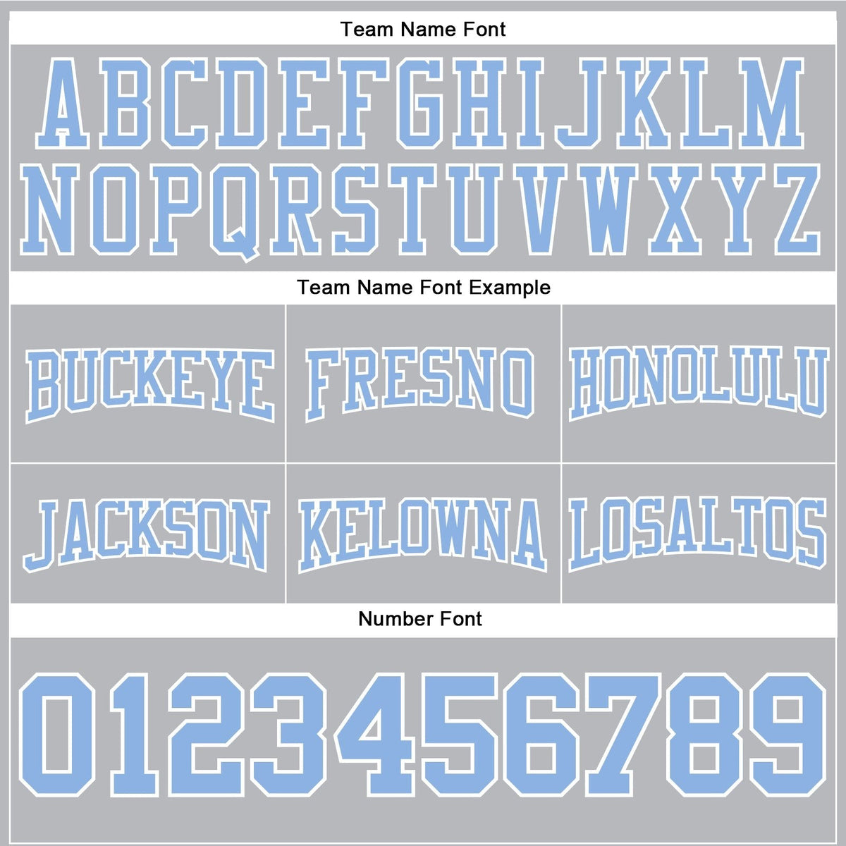 Custom Stitched Gray Light Blue-White Football Pullover Sweatshirt Hoodie photo 2