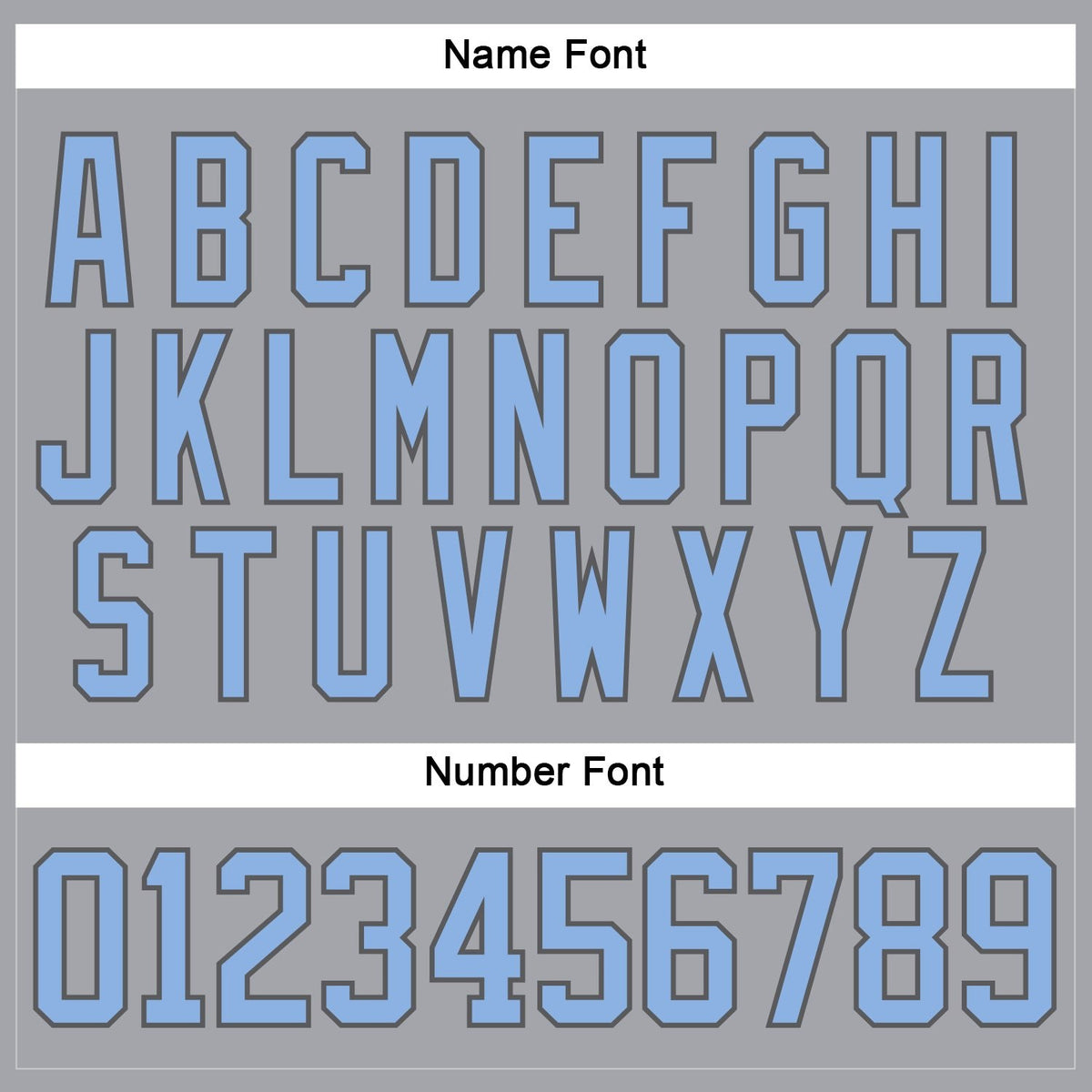 Custom Gray Light Blue-Steel Gray Hockey Lace Neck Jersey photo 4
