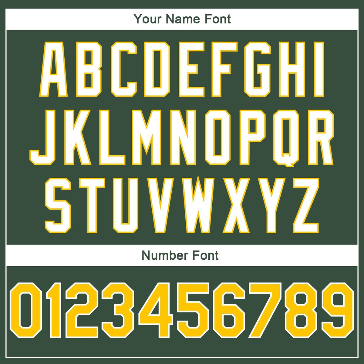 Custom Stitched Green Gold-White Sports Pullover Sweatshirt Hoodie photo 4