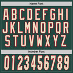 Custom Green Cream-Red Hockey Jersey photo 4